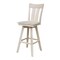 International Concepts Bar Height Table With 2 Splat Back Swivel Bar Stools - 30 in. Seat Height K-7228-42-S133SW-2 - alternate 2